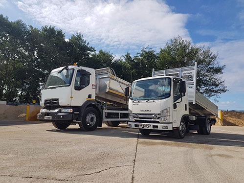 Poole Sand and Gravel tipper